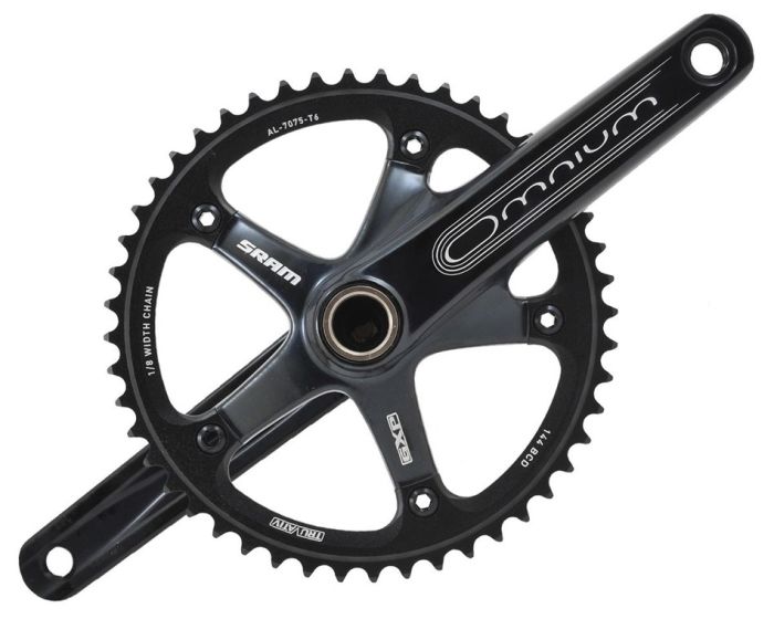 SRAM cranks 12A FC OMNIUM 1.1 165 MRBLK 48 00.6115.606.060