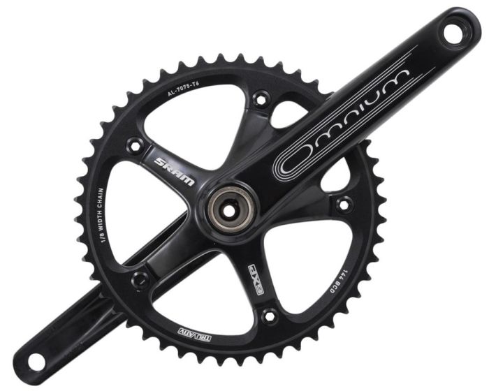 Cranks SRAM OMNIUM 12A FC 1.1 175 MR Black 48 00.6115.606.100