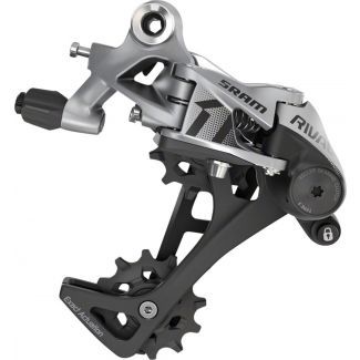 The rear derailleur SRAM RIVAL1 Long Cage 11 speeds