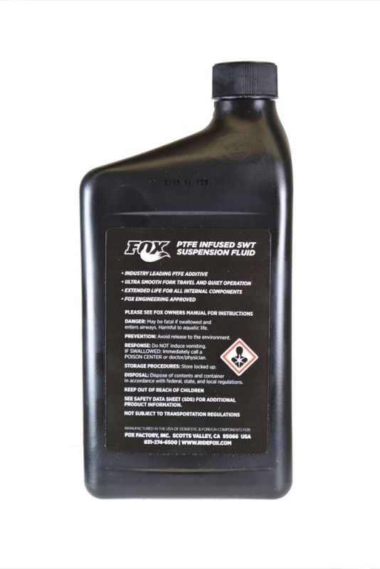 FOX SHOX Suspension Fluid 5WT Teflon Infused 946ml 025-03-023