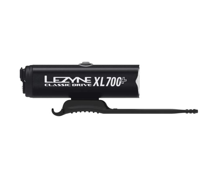 LEZYNE Front Light CLASSIC DRIVE 700+ USB-C Black Matt