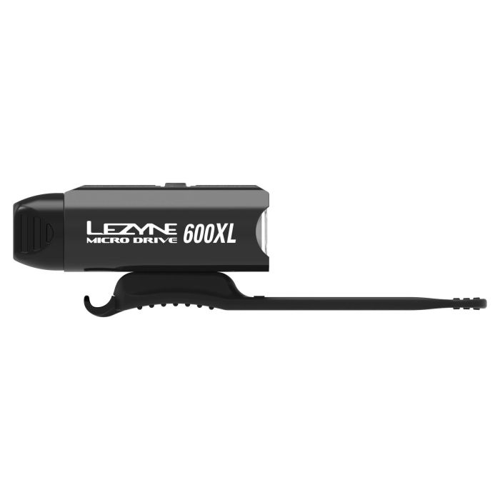 Lights front rear Lezyne MICRO DRIVE 600XL / STRIP PAIR Black