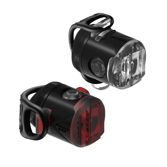 Lights front rear LED FEMTO USB DRIVE PAIR Black