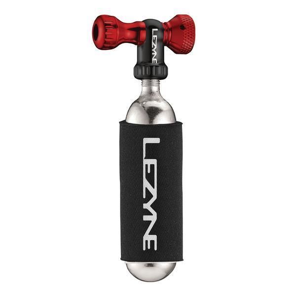 Pump LEZYNE CONTROL DRIVE CO2 cylinder with 16G Red