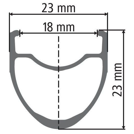 DT SWISS P 1800 SPLINE 23 Front Wheel 700c Clincher QR W0P1800AAQXSA04459