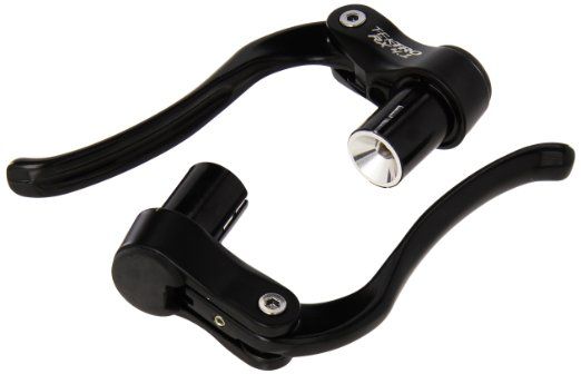 Brake Levers Tektro RX4.1 for the TT under the wheel bullhorn pair Black