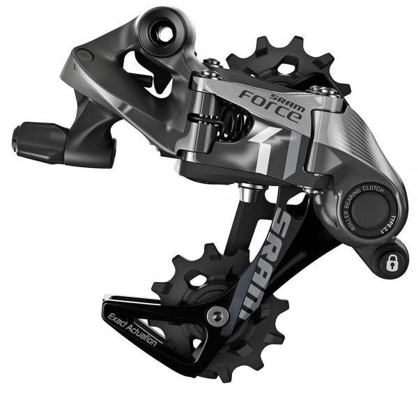 The rear derailleur SRAM FORCE1 11 speeds Medium Cage