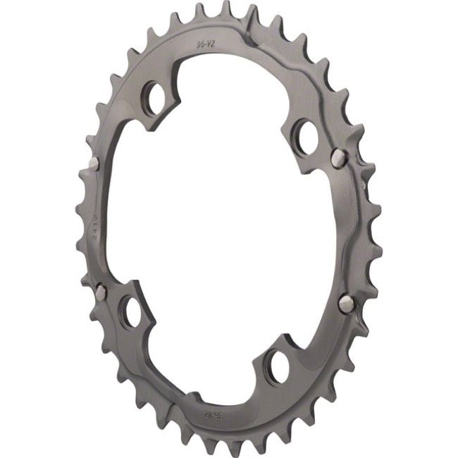 TRUVATIV Chainring Stylo/Noir V3 MTB 22T 64BCD Grey 11.6215.128.000