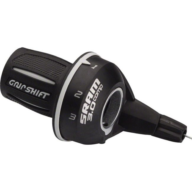 SRAM 3.0 Comp Friction Left Twist Shifter 3sp 00.0000.200.657