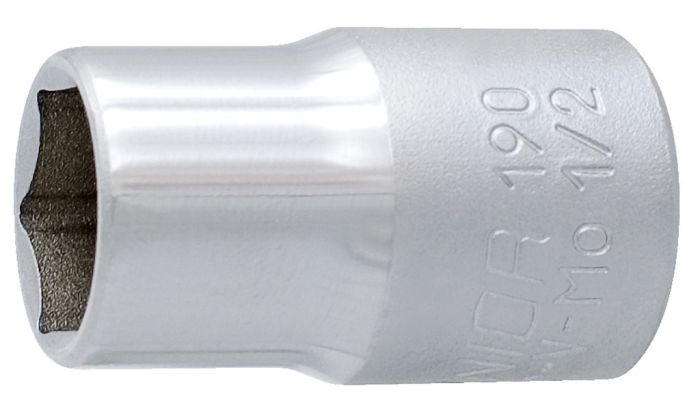 UNIOR TOOLS Socket 1/2" 6 point