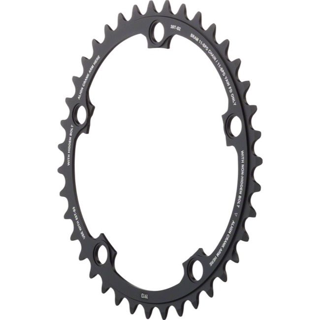 SRAM Force 22 X-GlideR Chainrings 11sp 130mm 39T Black 11.6218.009.005