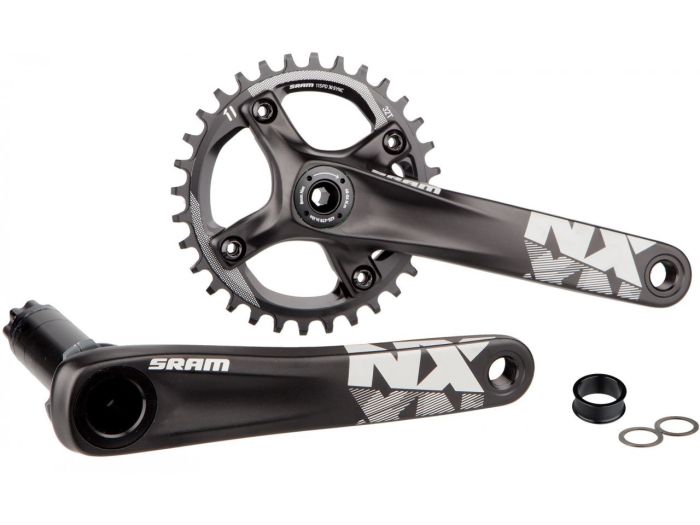 Cranks SRAM NX BB30 165 Black 32T XSYNC AL NO BB 00.6118.417.001