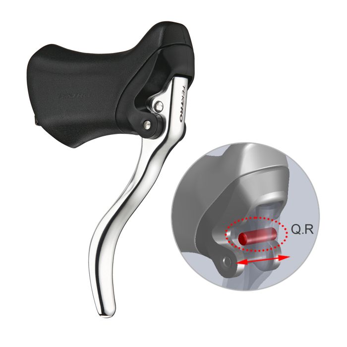 Brake levers for road Tektro RL341 Black steam