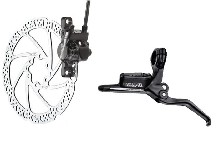 Disc brake Tektro Draco 2-F-160 Black