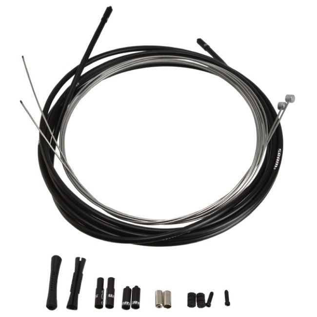 SRAM SlickWire Pro MTB Brake Cable/Housing Set Front and Rear 5mm Black 00.7918.041.000