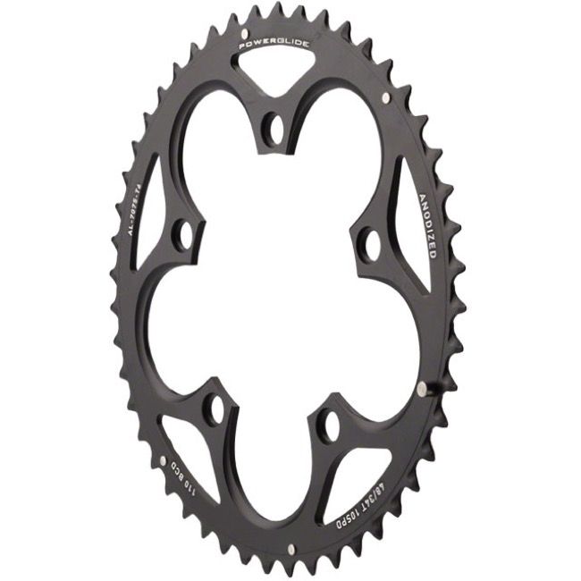 SRAM Chainring ROAD V2 48T BCD 110 S-Pin BB30 Black 11.6215.197.080