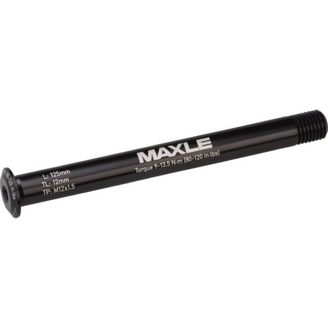 ROCKSHOX Maxle Stealth Road Fork Thru Axles 12x100mm L125 TL12 M12X1.5 00.4318.005.016