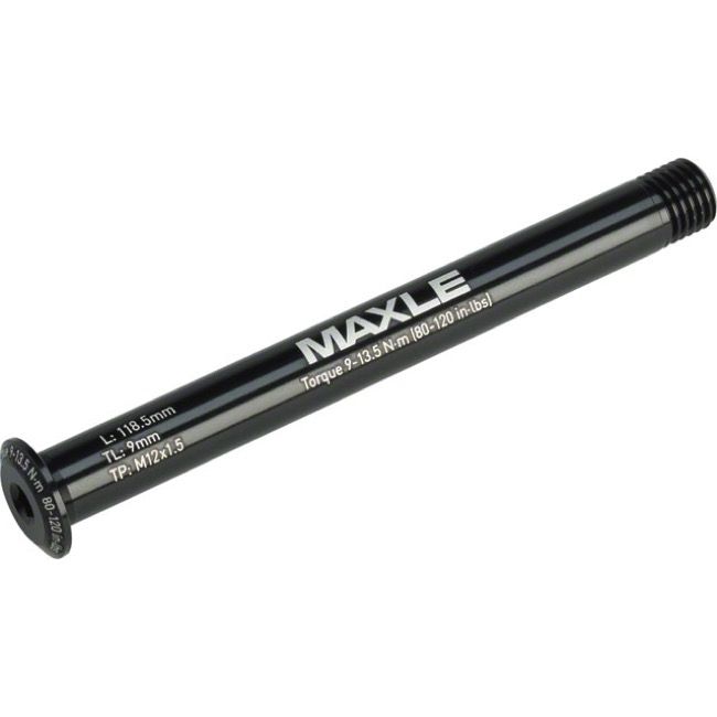 ROCKSHOX Maxle Stealth Road Fork Thru Axles 12x100mm L118.5 TL9 M12X1.5 00.4318.005.021