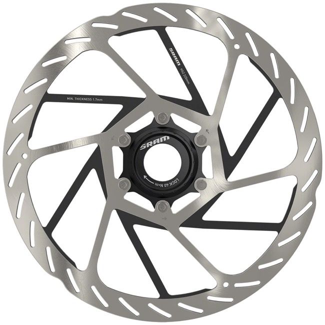 SRAM HS2 Rounded Edge Disc Rotors 220mm Centerlock 00.5018.176.007