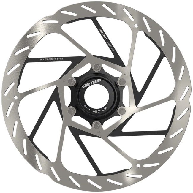 SRAM HS2 Rounded Edge Disc Rotors 200mm Centerlock 00.5018.176.006