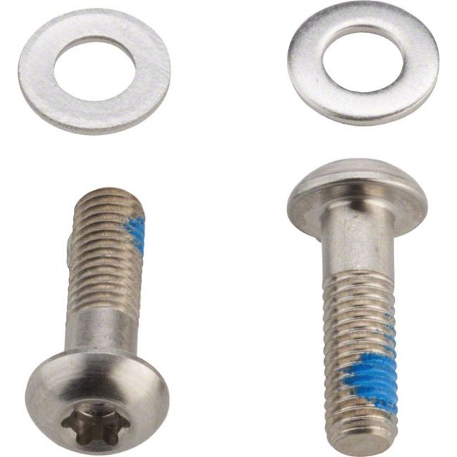 SRAM Flat Mount Disc Brake Mounting Bolts 17mm T25 Pair 00.5318.005.012