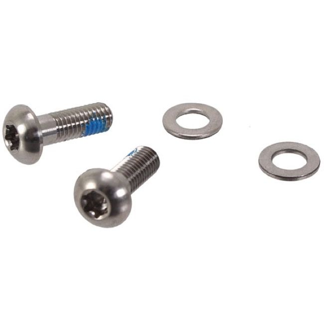 SRAM Flat Mount Disc Brake Mounting Bolts Titanium 15mm T25 Pair 00.5318.005.003