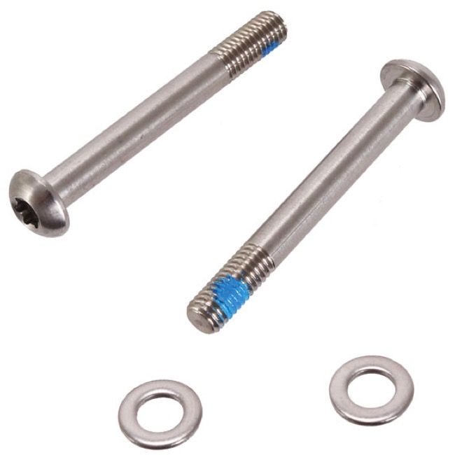 SRAM Flat Mount Disc Brake Mounting Bolts Titanium 42mm T25 Pair 00.5318.005.011