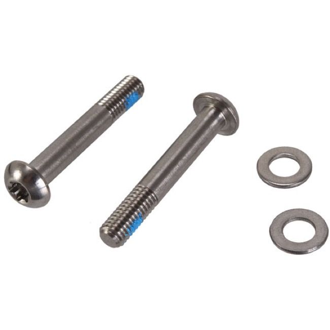 SRAM Flat Mount Disc Brake Mounting Bolts Titanium 32mm T25 Pair 00.5318.005.007