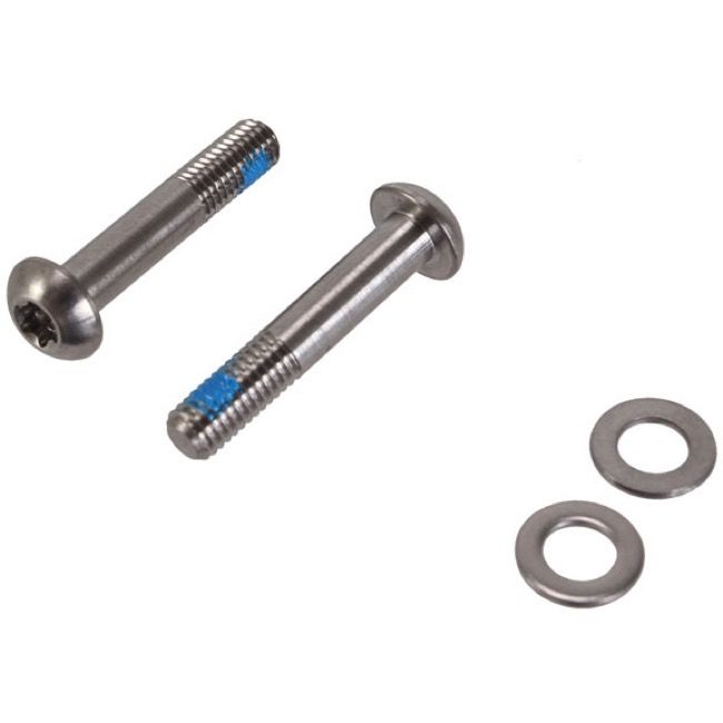 SRAM Flat Mount Disc Brake Mounting Bolts Titanium 27mm T25 Pair 00.5318.005.005