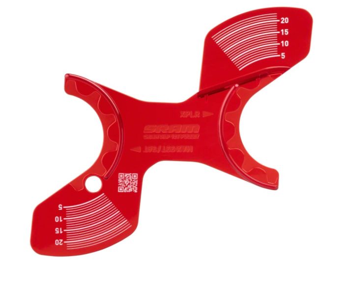 SRAM Adjustment Gauge Chaingap Tool for Road eTap AXS Derailleur 26-44T 11.7518.100.001