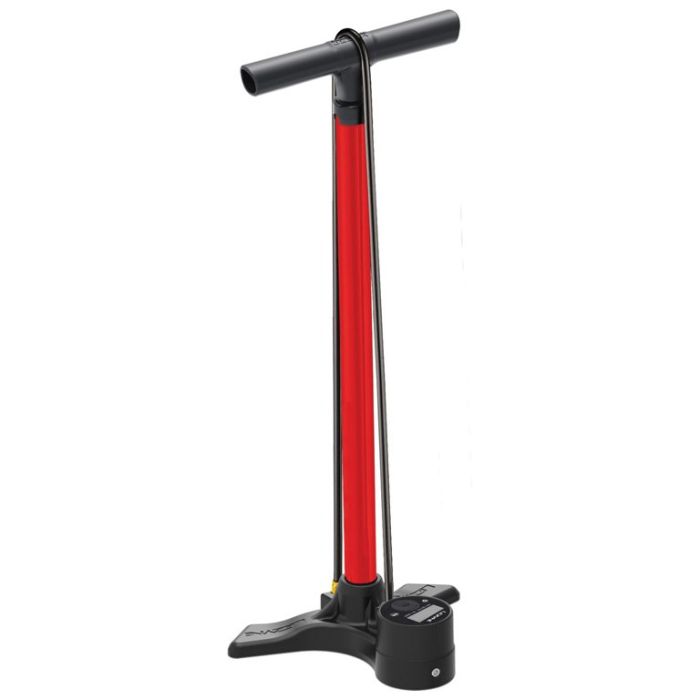 Floor Pump LEZYNE MACRO FLOOR DRIVE DIGITAL Red