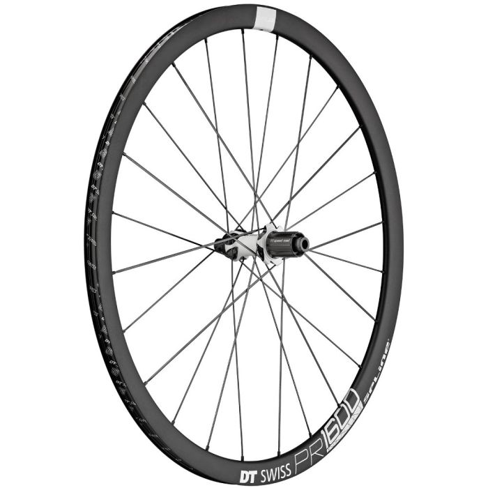 DT SWISS PR 1600 SPLINE 32 Rear Wheel 700c Clincher Centerlock 12x142mm Shimano HG-EV WPR1600NIDMSA04452