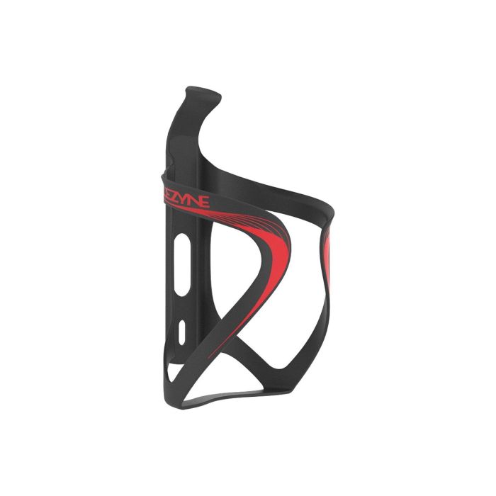 Flyagoderzhatel carbon Lezyne Carbon Team Cage Matte Black / Red