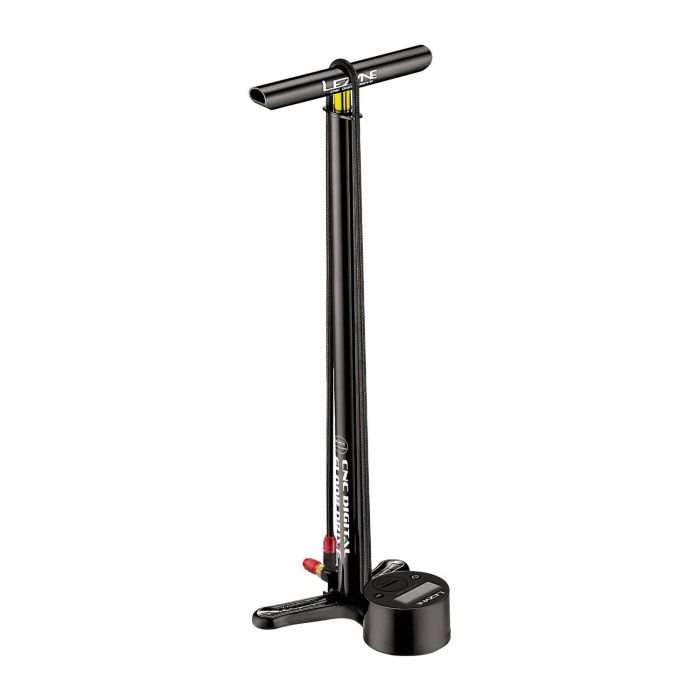 LEZYNE Floor Pump CNC Digital Drive 3.5" 220psi Y14 Black