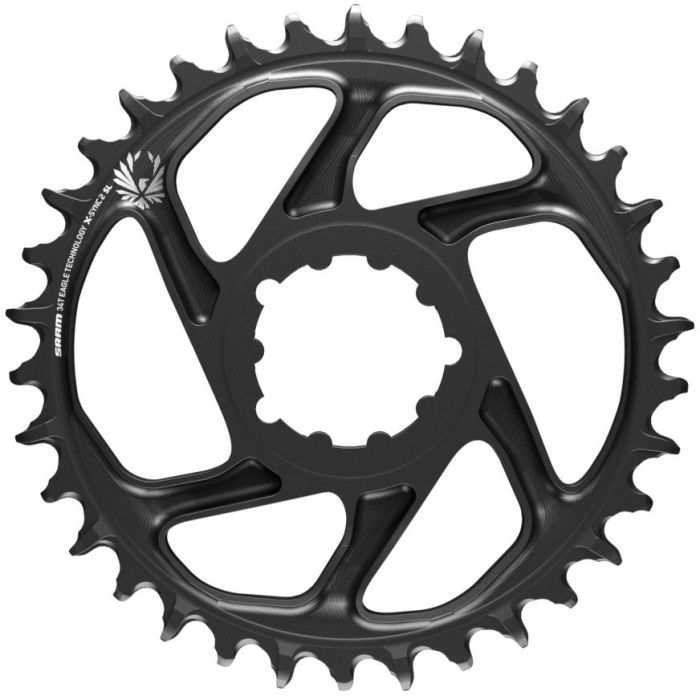 SRAM Eagle X-SYNC 2 SL 34T Direct Mount Chainring 6mm Offset Black 11.6218.040.005