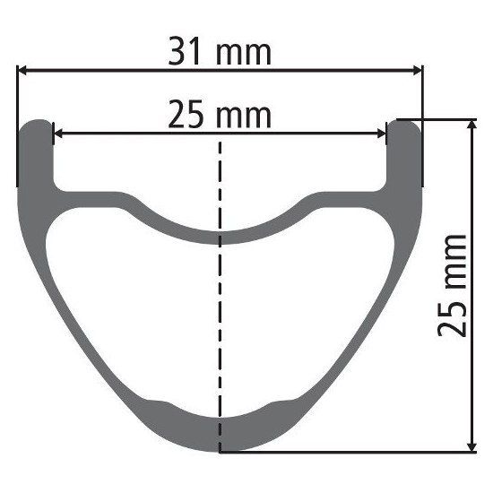 DT SWISS XRC 1200 SPLINE 25 Carbon 29 Front Wheel Clincher Centerlock 15x110mm WXRC120BEIXCA10925