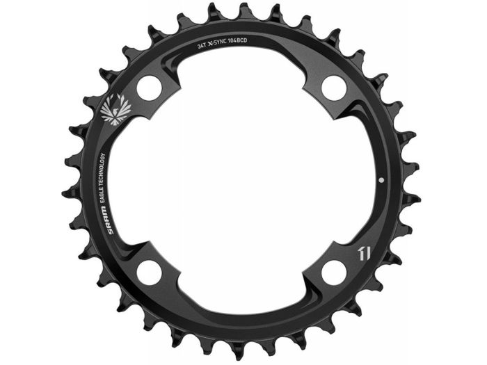 Star SRAM X-SYNC EAGLE 34T 104 BLK 11.6218.033.010