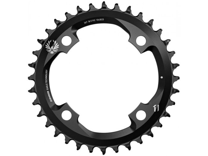 Star SRAM X-SYNC EAGLE 36T 104 BLK 11.6218.033.020