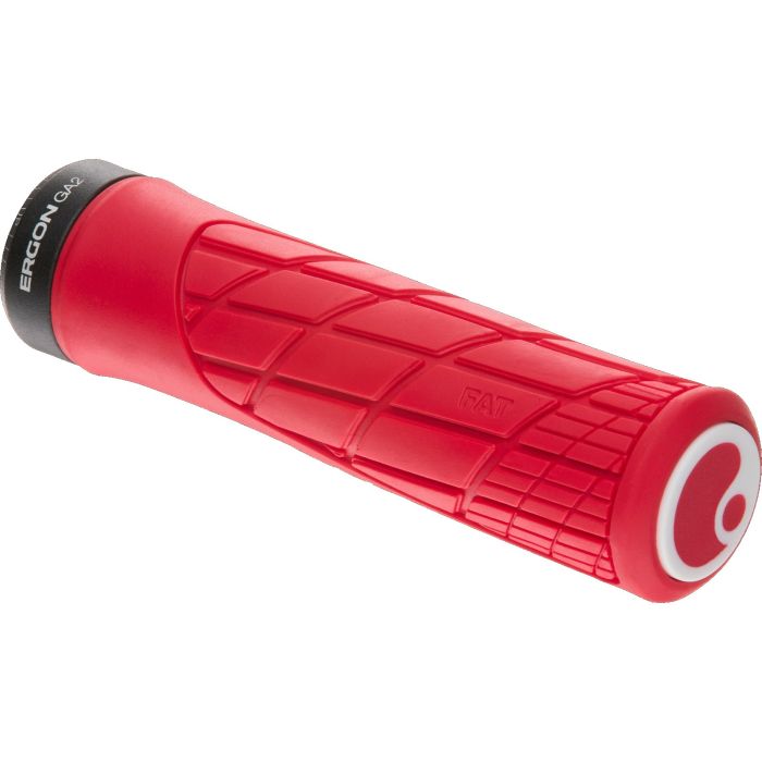 ERGON GA2 Fat Bar Grips Risky Red