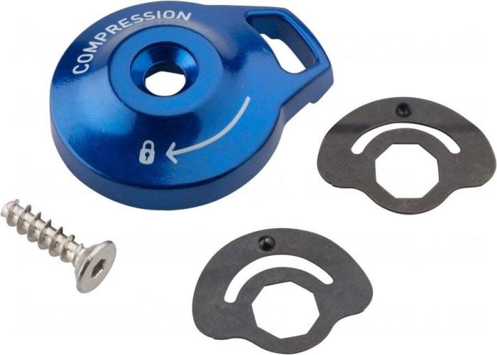 ROCKSHOX Compression Damper Knob Kit REBA/BLUTO 11.4015.547.110