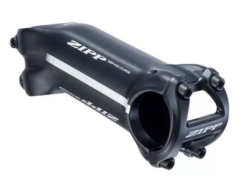 Stem Zipp Service Course 25 ° 120mm 1.125 Bead Blast Black 6061 Universal Faceplate 00.6518.008.003