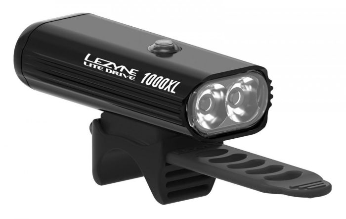 LEZYNE Front Light LITE DRIVE 1000XL Black