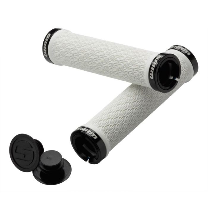 Grips with locks SRAM Locking Grips White