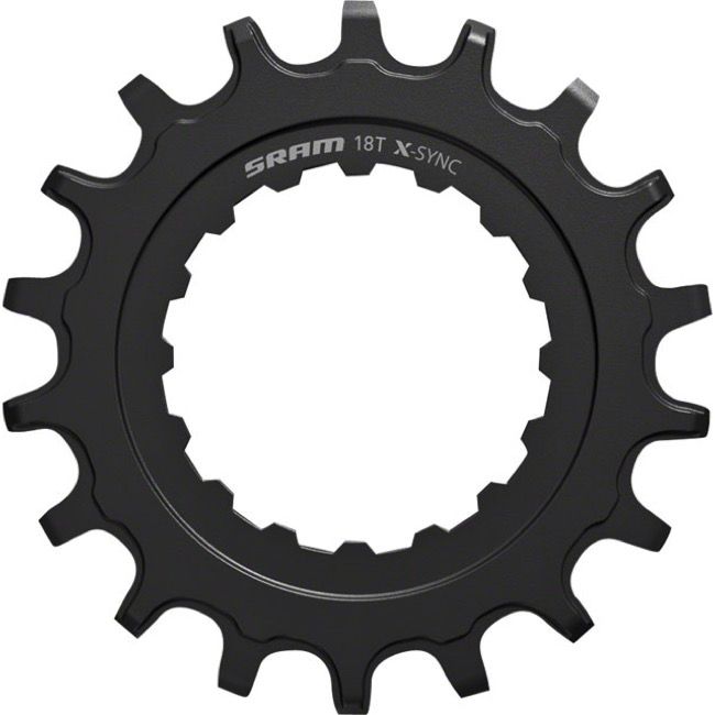 SRAM Chainring X-SYNC 18T BOSCH Black 00.6218.007.002