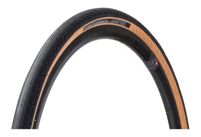 Tire Hutchinson Overide 700X38 Tubeless Ready Black / Tan Sidewalls