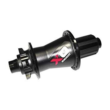 Bushing rear SRAM X0 Rear DISC 12X148 Boost 32H Black Red 00.2018.006.017