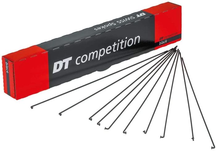 Spokes DT Swiss Competition Black 2.0 / 1.8 100 pieces