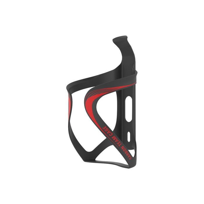 Flyagoderzhatel carbon Lezyne Carbon Team Cage Matte Black / Red