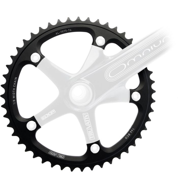 TRUVATIV Chainring for Omnium V1 BCD144 48T Black 11.6215.197.100