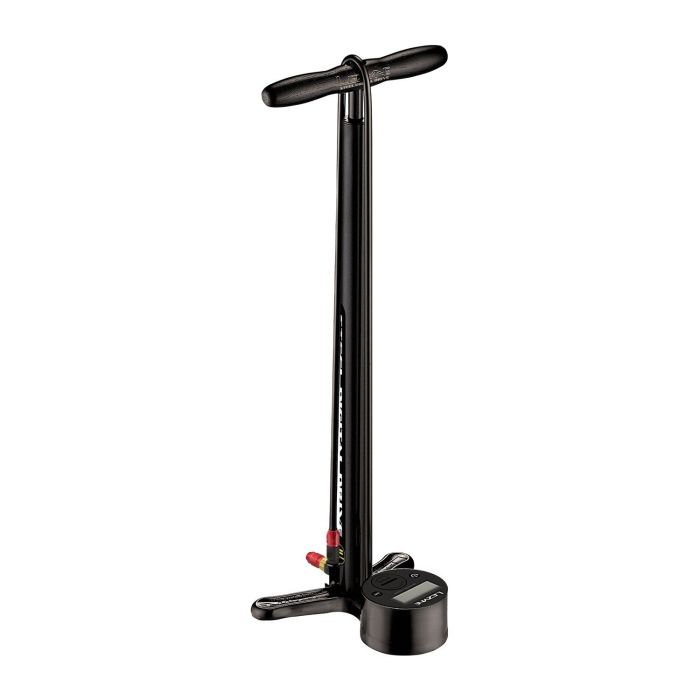 LEZYNE Floor Pump Steel Digital Drive 3.5" 220psi Y14 Black Matt